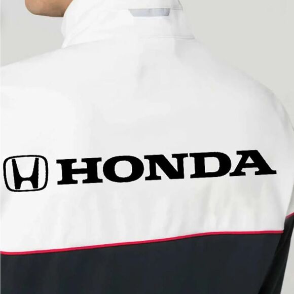 HRC Honda Racing Softshell Jacket Black Medium NWT - Picture 2 of 8